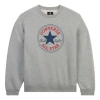 Converse (wmns)  Go-to All Star Patch Standard-fit Fleece Crew Sweatshirt 'vintage Grey Heather'