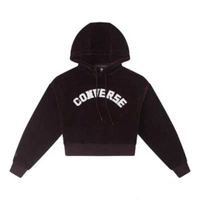 Converse (wmns)  Hoodie 'red Brown' In Purple