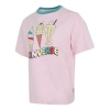 Converse (wmns)  Ice Cream Printing Sports Short Sleeve Pink T-shirt
