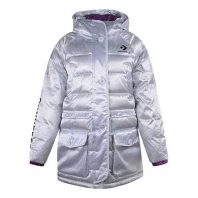 Converse (wmns)  Iridescent Sideline Down Jacket 'silver'