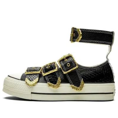 Converse (wmns)  Koch X Chuck Taylor All Star Low 'mary Jane' In Black
