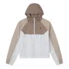 Converse (wmns)  Lightweight Windbreaker Jacket 'beige White' In Gold