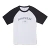 Converse (wmns)  Logo Baseball T-shirt 'white Black'