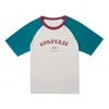 Converse (wmns)  Logo Baseball T-shirt 'white Blue'