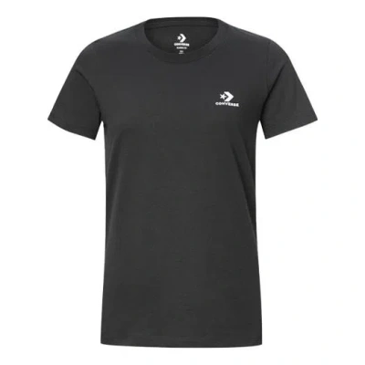 Converse (wmns)  Logo Casual Short Sleeve Black