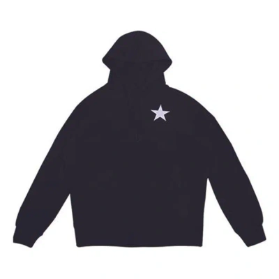 Converse (wmns)  Logo Knit Hooded Drawstring Black