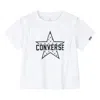Converse (wmns)  Logo Printed T-shirt 'white Black'