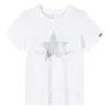 Converse (wmns)  Logo Printed T-shirt 'white Silver'