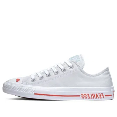 Converse (wmns)  Love Fearlessly Chuck Taylor All Star 'grey' In White