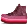 Converse (wmns)  Miley Cyrus X Chuck Taylor All Star Platform Hi 'dark Burgundy' In Multi