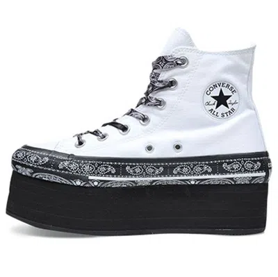 Converse (wmns)  Miley Cyrus X Chuck Taylor All Star Platform 'white' In Black