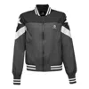 Converse (wmns)  Non-padded Baseball Bomber 'grey White Black'