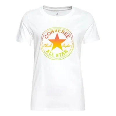Converse (wmns)  Ombre Chuck Patch Crew T-shirt 'white Yellow'
