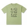 Converse (wmns)  Oversized Fun Graphic T-shirt 'vitality Green' In Gray