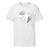 Converse (wmns)  Printing Casual Short Sleeve Round Neck White
