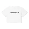 Converse (wmns)  Puff Wordmark T-shirt 'white Black'