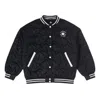 Converse (wmns)  Rpc Padded Baseball Bomber Jacket Asia Sizing 'black White'