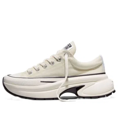 Converse Black And White Textile Chunky Sneakers In Neutral