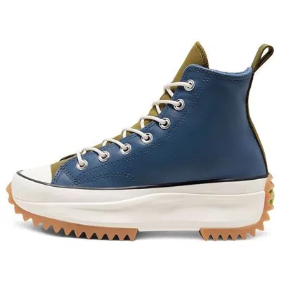 Converse (wmns)  Run Star Hike High 'navy Gum' In Blue