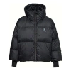 Converse (wmns)  Short Down Fill Puffer Hooded Jacket 'black'