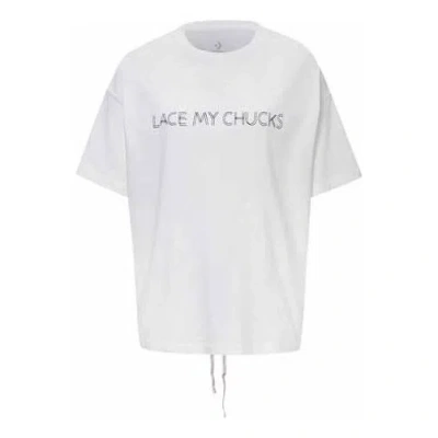 Converse (wmns)  Short-sleeved With Back Lace Design In White