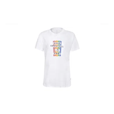 Converse (wmns)  Slim Fit Printing Short Sleeve White