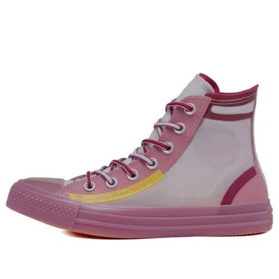 Converse Womens  Ctas Hi Translucent In Rose/orange