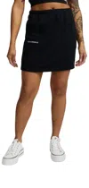 Converse (wmns)  Wordmark Knit French Terry Skirt 'black'