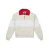 Converse (wmns)  Yotd Half-zip Crew Sweater 'beige'