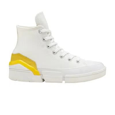 Pre-owned Converse Wmns Cpx70 High 'white Speed Yellow' | Women's Size 10.5