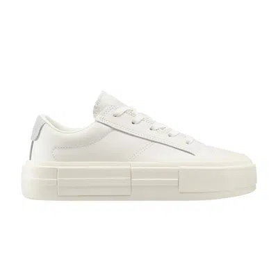 Pre-owned Converse Wmns Cruise Leather Low 'rainwashed Grey' | Cream | Women's Size 7.5