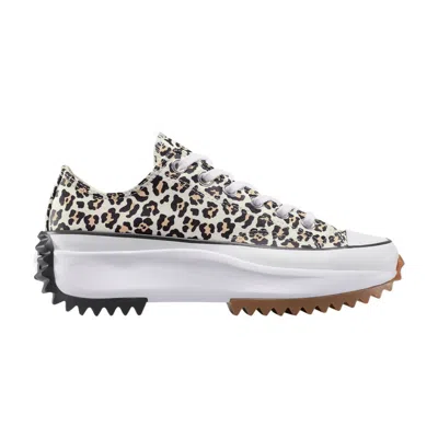 Pre-owned Converse Wmns Run Star Hike Platform Low 'archive Leopard' | Cream | Women's Size 7