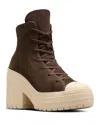 Converse Chuck 70 De Luxe Heel Boots In Fresh Brew/miso Glaze