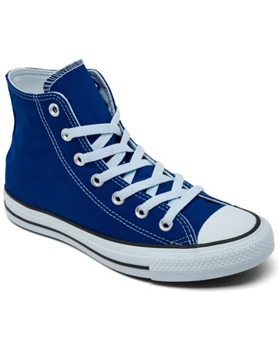 Converse Women's Chuck Taylor All Star Color Plus High Top Sneakers From Finish Line In Blue