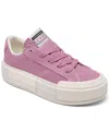 Converse Women's Chuck Taylor All Star Cruise Casual Sneakers From Finish Line In Pink