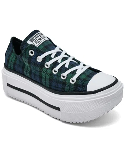 Converse Women's Chuck Taylor All Star Lift Double Stack Low Top Platform Casual Sneakers From Finish Line