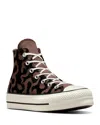 Converse Chuck Taylor All Star Lift Platform Sneakers In Bear Nap/black