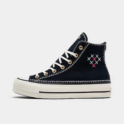 Converse Women's Chuck Taylor All Star Lift Platform Casual Shoes In Multi
