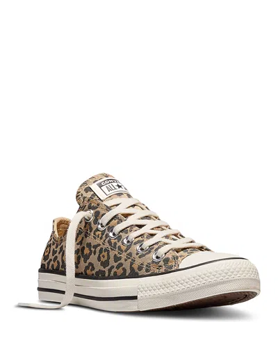 Converse Chuck Taylor All Star Leopard Low Top Sneaker In Animal Print