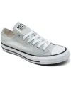 Converse Women's Chuck Taylor All Star Ox Casual Sneakers From Finish Line In Gray