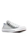 Converse Chuck Taylor All Star Sparkle Sneakers Metallic Granite/white In Metallic Granite/white