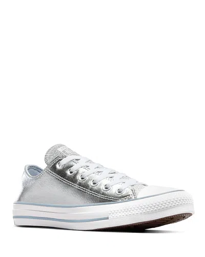 Converse Chuck Taylor All Star Sparkle Sneakers Metallic Granite/white