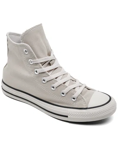 Converse Women's Chuck Taylor All Star Tonal High Top Casual Sneakers From Finish Line In Gray