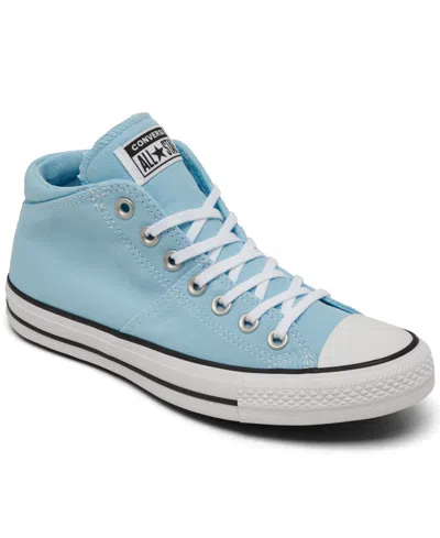 Converse Women's Chuck Taylor Madison High Top Casual Sneakers From Finish Line In True Sky,w