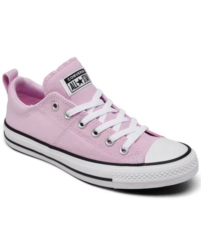 Converse Women's Chuck Taylor Madison Low Top Casual Sneakers From Finish Line In Pink