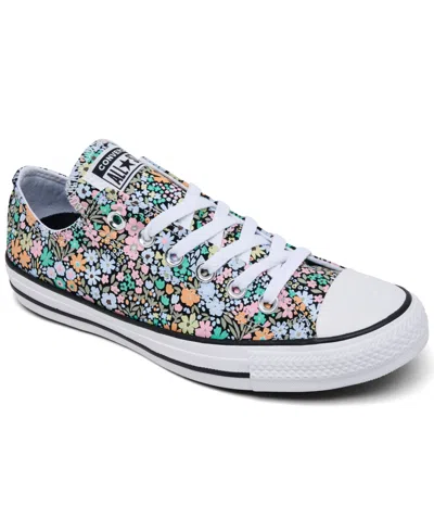 Converse Women's Chuck Taylor Ox Low Top Casual Sneakers From Finish Line In Blueberry Ice