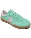 Converse Women's Run Star Trainer Casual Sneakers From Finish Line In Light Aqua Spark