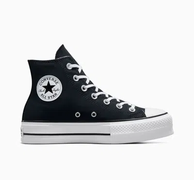 Converse Women's Sneakers  560845c Ct Hi Platform Black/white