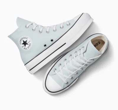 Converse Women's Sneakers  A11873c Ct Hi Platform You Dew You/white In Blue
