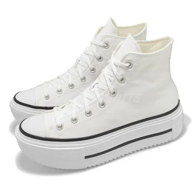 Converse Women's Sneakers  A12976c Ct Lft Duble Stack Hi White In Multi